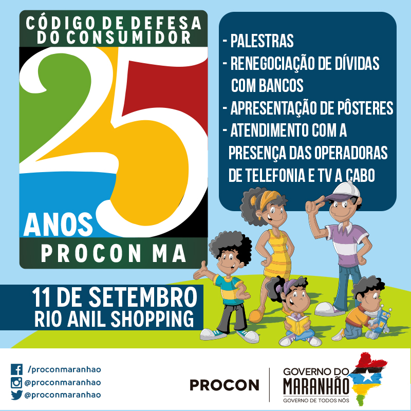 Procon MA celebra 25 anos do Código de Defesa do Consumidor Duarte